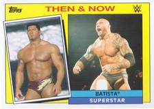 2015 Topps Heritage WWE Then and Now Insert Wrestling Cards Pick from List
