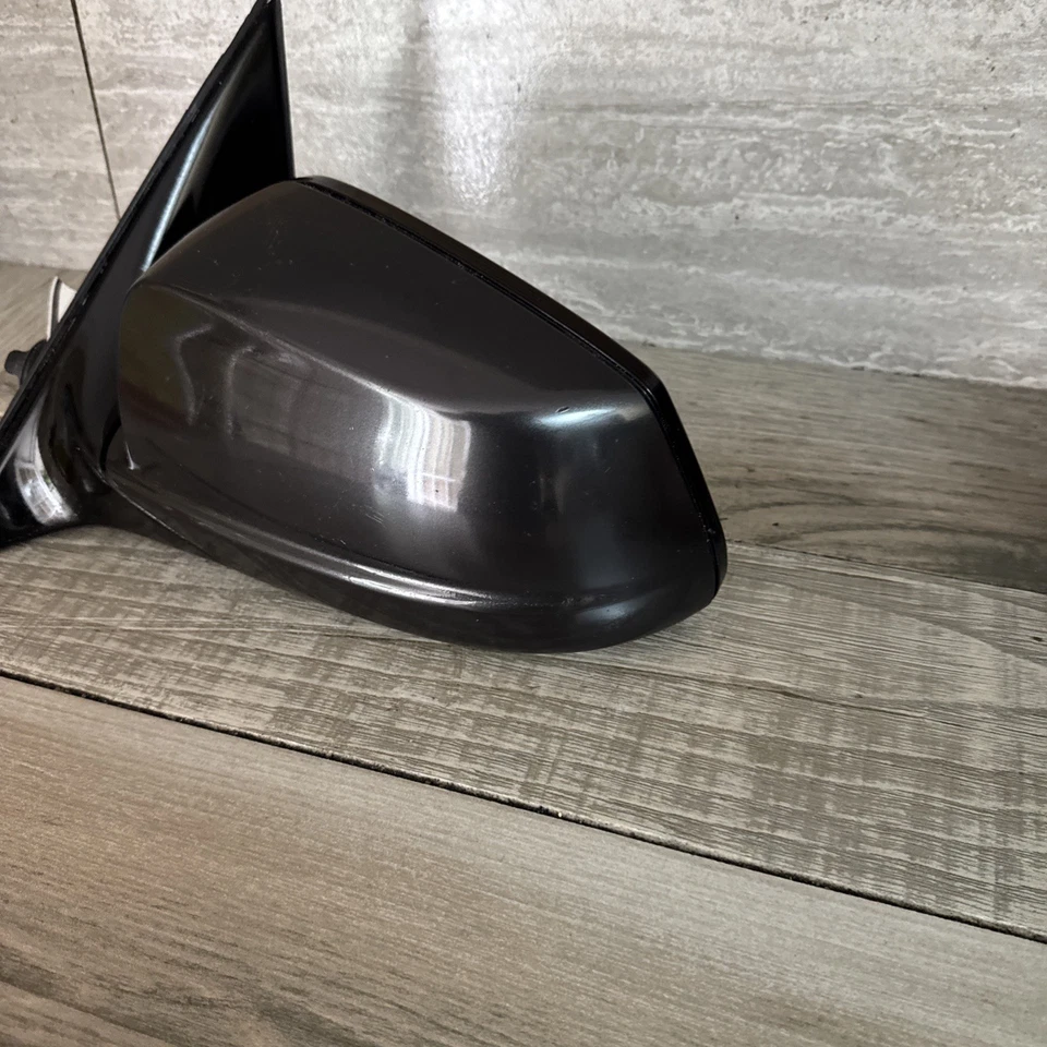 ⭐️ 2014 2015 年 2016 宝马 535i 左驾驶员侧视图镜 E1-021016 原始设备制造商 灰色 — 第 2/4 张图片