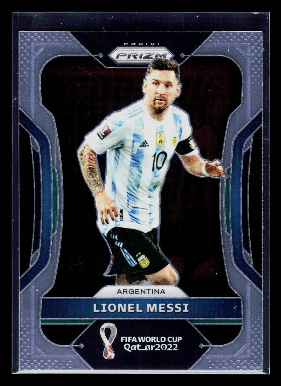 2022 Panini Prizm FIFA World Cup Qatar Soccer Lionel Messi Argentina #7