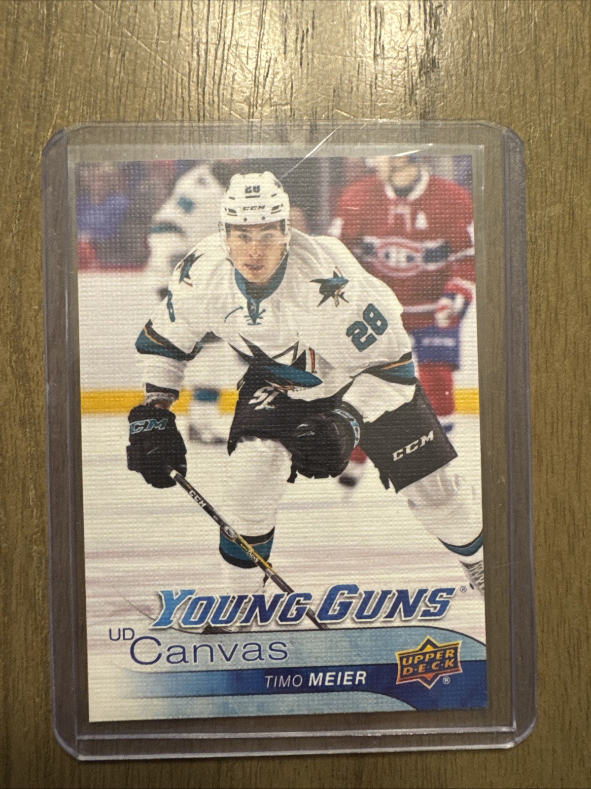 2016-17 Upper Deck - Ud Canvas Young Guns Timo Meier #C225 (RC)