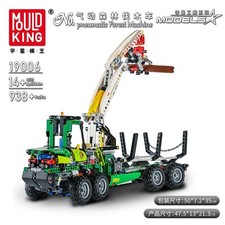 Mould King 19006 Pneumatique Foresterie avec Moteur