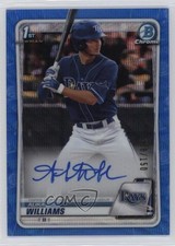 2020 Bowman Draft Chrome Picks Blue Wave Refractor /150 Alika Williams Auto 1ek2