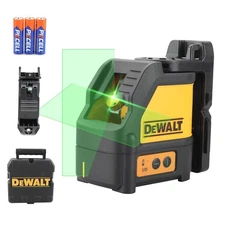 DEWALT DW088CG LaserLevel With Case30m Self-Leveling Cross with case