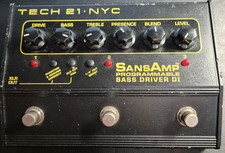 Tech 21 SansAmp Bass Driver Programmable DI