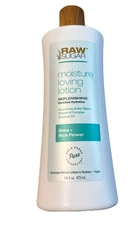 RAW SUGAR Shea + Rice Flower MOISTURE LOVING BODY LOTION 16 Floz New