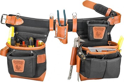 Occidental Leather 9850LH schwarz Linkshänder anpassbar FatLip Werkzeuggürtel Set