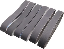 Taokyid 18 Pack 1-1/2 x 30 Inch Sanding Belts, 1.5 x 30 Silicon 1-1/2x30 inch 