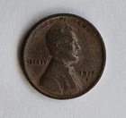 1915-S Lincoln Wheat Cent 1c - "Very Nice Coin"- Free Shipping