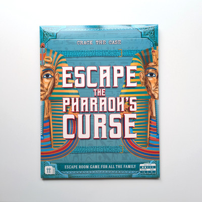 Talking Tables CRACK THE CASE   Ägyptisches Escape Room Spiel:  Pharaoh's Curse