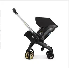 Compact 4-in-1 Baby Stroller & Car Seat Travel System for Newborns