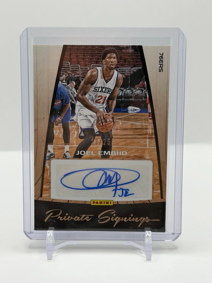 Joel Embiid Basketball Sports Trading Cards & Accessories