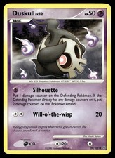 Duskull 59/100 Common Stormfront Pokemon Moderately Played on eBay