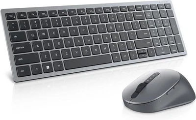 Dell Multi-Device KM7120W - Tastatur und Maus Set - Deutsch QWERTZ kabellos - Bild 1 von 4