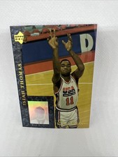 Isiah Thomas 1994 Upper Deck USA Don Nelson's Chalk Talk #CT12 USA