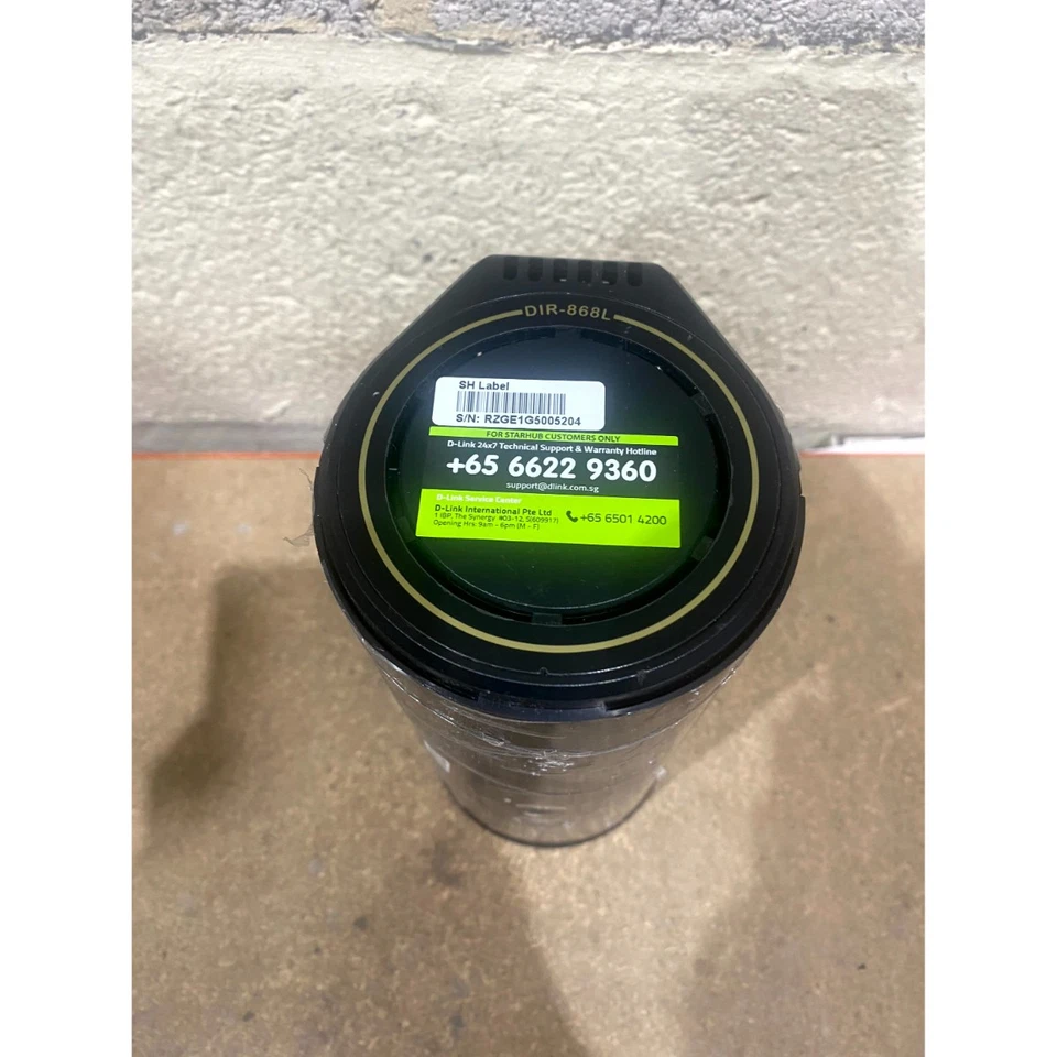 D-Link DIR-868L Gigabit Router Black Wireless Wi-Fi Dual-Band 4x-Ethernet Ports - Image 2 of 4