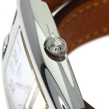 HERMES Cape Cod Double Tour Etoupe Watches CT1.210 Stainless Steel/Leather L... 16