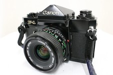 Good Canon F-1 NEW FD 28mm F2.8 Body Lens Set T260 From JAPAN