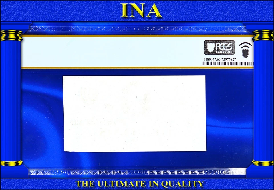 50-Cents 1864 Confederate T-72 PF-1WP CR-578 Civil-War PCGS 63 Rare White Paper - Image 3 of 4