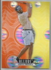 2026 Upper Deck Allure Golf Sahith Theegala Spectrum Orange Yellow Flow  /149