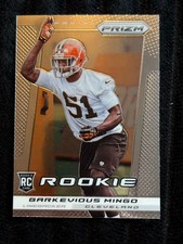 2013 Panini Prizm Rookie Card #208 Barkevious Mingo Cleveland Browns Linebacker