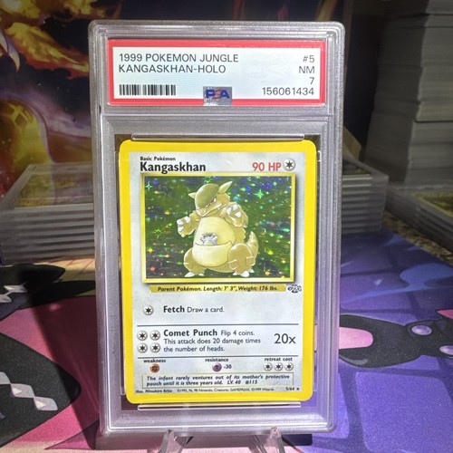 Kangaskhan (Unlimited) graded PSA 7 for sale on eBay