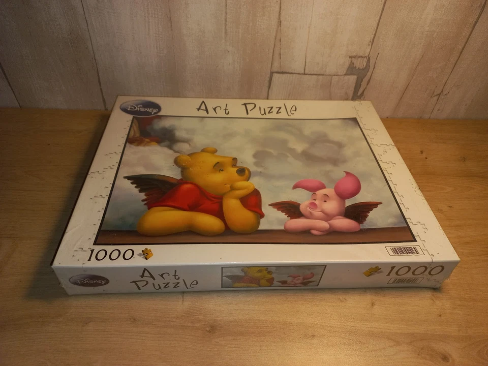 Puzzle luxe disney Art Puzzle Angels winnie l'ourson et porcinet 1000 pièces - Photo 1/1