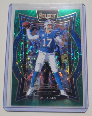 2024 Select Josh Allen #34 Concourse Level Green Disco 2/5