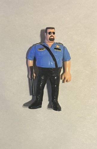 Vintage WWF Big Boss Man Action Figure w/ Nightsti...