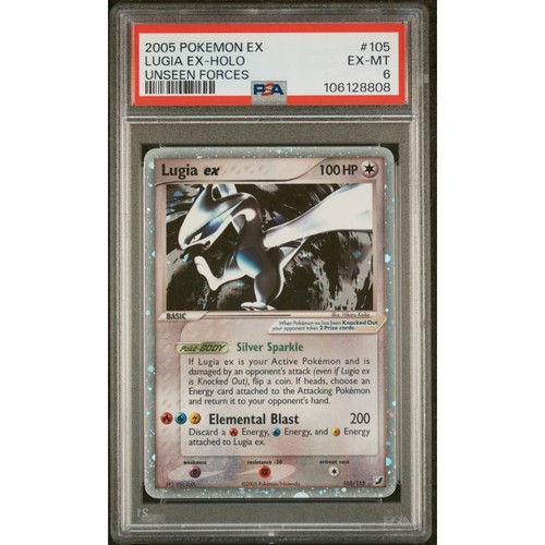 Lugia ex graded PSA 6 for sale on eBay