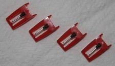4 Pack Record Player Needles for Crosley, ION, Victrola, LP, Premium Universal