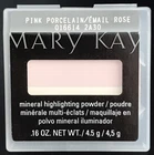 New In Package Mary Kay Mineral Highlighting Powder Pink Porcelain Full Size