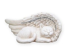 Good Night My Friend Until We Meet Again Sleeping Cat 8 Inch Bereavement