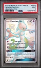 2019 POKEMON SUN & MOON HIDDEN FATES #SV59 FULL ART/MEWTWO GX PSA 9