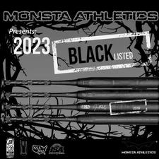 2023 MONSTA BLACKLISTED TRIPPIN SLOWPITCH SOFTBALL BAT 25.5 OZ ENDLOAD USSSA NIW