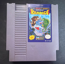 Data East Rampage (Nintendo NES) Arcade Hit Game Cartridge NTSC-U/C (US/Canada)