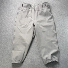 Adidas Girls Softball Pants Gray Size Medium Youth Y PH Pro PT NWT