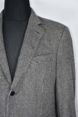 Ermenegildo Z Zegna Blazer Wool Beige Houndstooth Blazer Jacket size IT 52 US42 - Picture 10 of 12