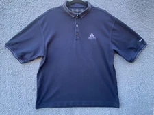 Nike Dri-FIT Oakhurst Country Club Golf Polo Shirt Men's Medium Navy Blue