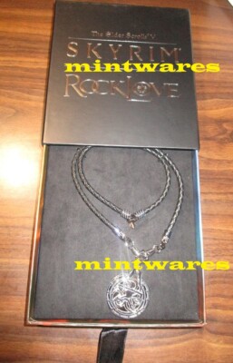 Amulet of Zenithar Necklace Pendant | Skyrim The Elder Scrolls V | Rock Love NEW