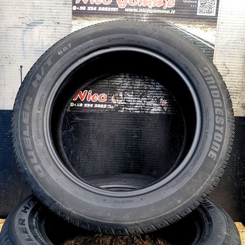 GOMME USATE 225/55R18 99H BRIDGESTONE DUELER H/T ESTIVE PNEUMATICI USATE - Foto 2 di 2