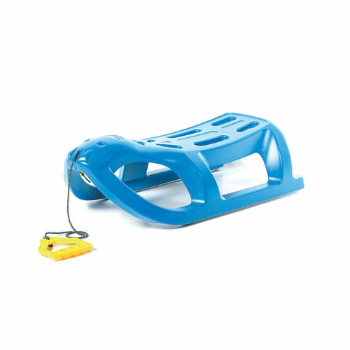 Schlitten Kunststoffschlitten Blau Sea Lion Prosperplast Stahlkufe - Bild 1 von 3