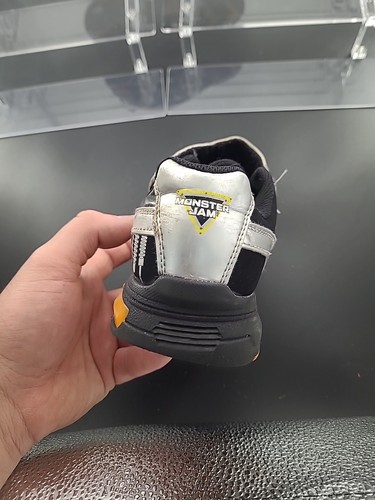 Monster Jam Max - D Shoes Size 2 Skid Resistant Kids Shows Adjustable Strap Rare - Picture 14 of 23