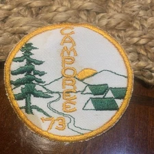 Vintage Nos 73 Camporee YEL Bdr.