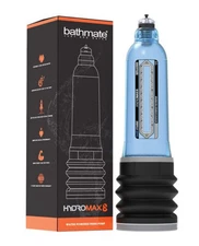 HYDROMAX 8 NEW HYDROPUMP WATER PENIS ENLARGER BATHMATE Hydromax PUMP  BLUE