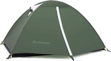 2 Person Camping Tent Lightweight Backpacking Tent Waterproof Windproof Two Door