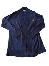 Girls Scout Blue Long Sleeve Cardigan M 10-12
