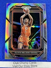 2023 #68 Olivia Nelson-Ododa WNBA Panini Prizm Basketball Silver Prizm Sun