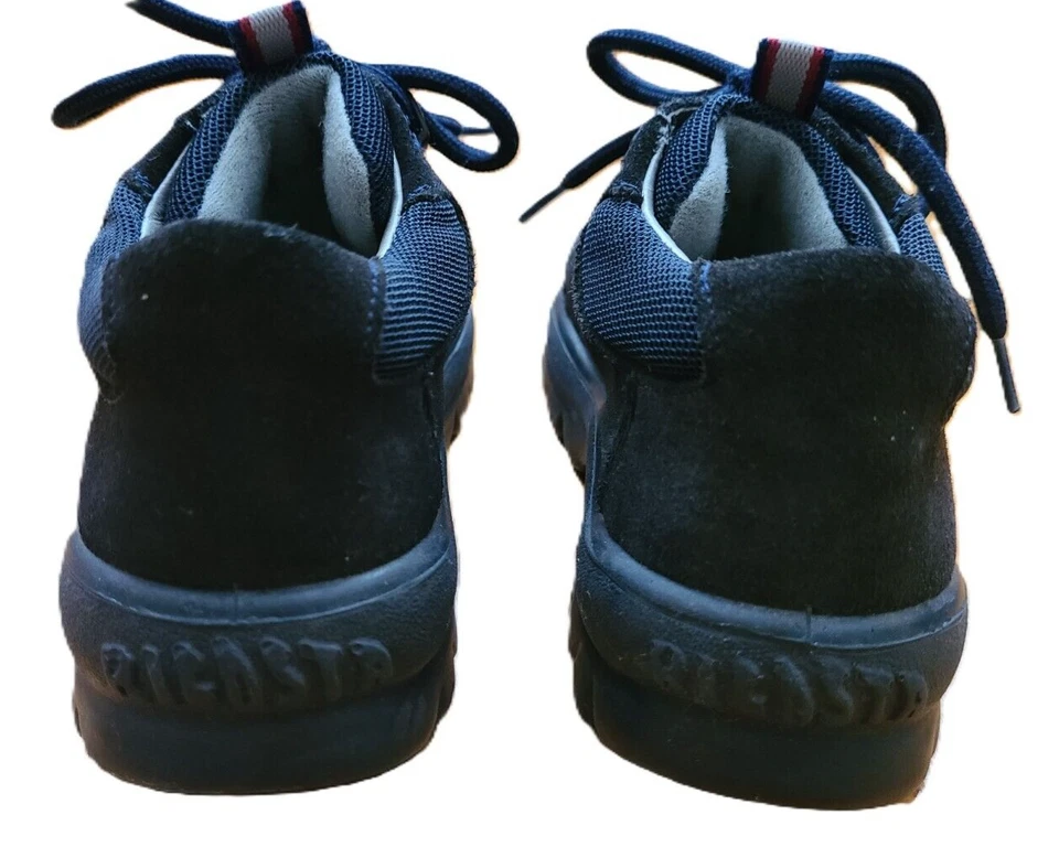 Ricosta Boys Pepino Germany Navy Suede Waterproof Wool Lined Boots Size 12 (30 - Image 2 of 4