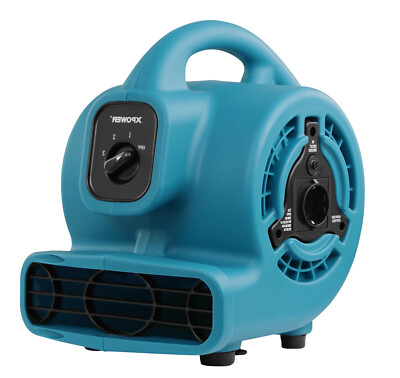 XPOWER P-80A 115 Watts Mighty Air Mover with Power Outlets Schnelltrocknungslüft