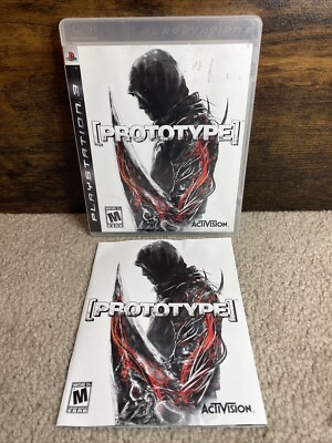 Prototype (Sony PlayStation 3, 2009) PS3 Game With Manual